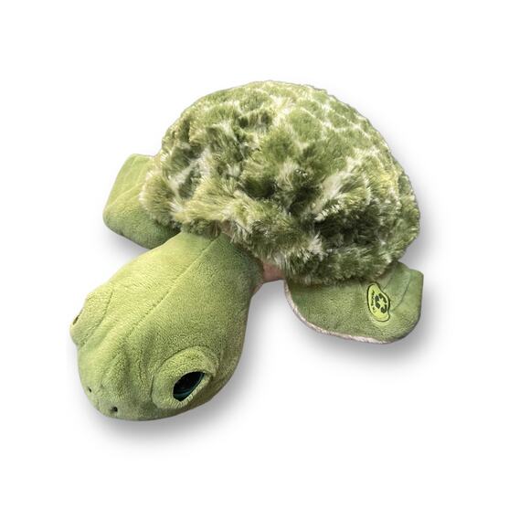 Petting Zoo Plush Turtle Stuffed Animal Tortoise Nursery Decor Shower Gift 15" - Picture 6 of 12